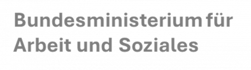Schriftzug Bundesministerium für Arbeit und Soziales