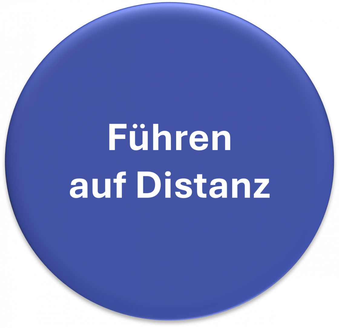 Symbolbild Führen auf Distanz